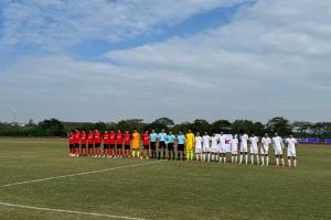 中國足球青少年精英聯(lián)賽U15組，上海海港U15隊?wèi)?zhàn)勝長春亞泰U15隊