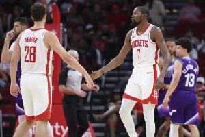 火箭VS猛龍首發：阿門+奧科吉+小賈+杜蘭特+申京