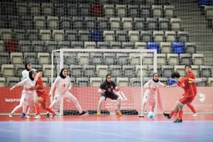 巴林亞青會五人制足球女子組落幕，中國隊決賽不敵伊朗隊收獲銀牌