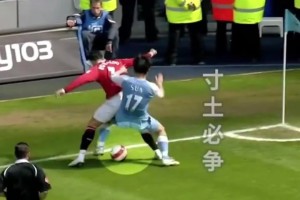 曼市德比中國球員的身影！孫繼海成功單防C羅！