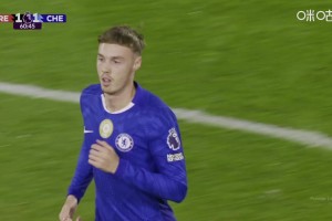 切爾西1-1扳平！恩佐傳中佩德羅頭球擺渡！帕爾默替補5分鐘破門！