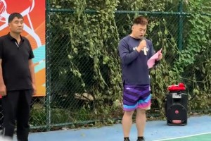 第一次聽人說“發(fā)揚友誼第一，比二第賽的精神”