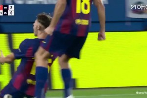 巴薩3分球連進2球！費爾明外圍左腳遠射世界波破門！