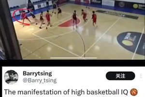 楊瀚森此前內(nèi)部賽妙傳！外媒點評：這就是高籃球智商的體現(xiàn)！！！