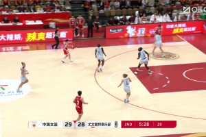 得分跟喝水一樣簡單！張子宇掩護后順下接球輕松上空籃！