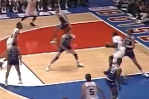 看看奧尼爾在大學時期是怎么打球的，這可真是鶴立雞群啊！