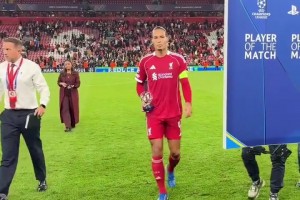 5場4絕殺！利物浦3-2馬競，范迪克補時絕殺+8次解圍當選全場最佳