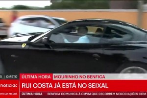 情義值千金！穆帥開著阿布17年前送的限量版法拉利跑車出任本菲卡主帥