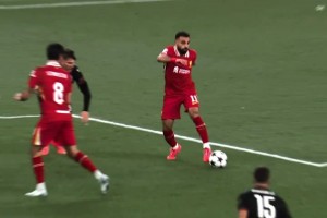 不可阻擋！薩拉赫右路內切左腳兜射死角破門！