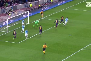 喬哈特：只是運氣差！回顧喬哈特封神之戰，高接抵擋MSN的射門！