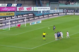 尤文1-1遭扳平！若昂-馬里奧禁區(qū)內(nèi)手球送點(diǎn)！奧爾班點(diǎn)球破門！