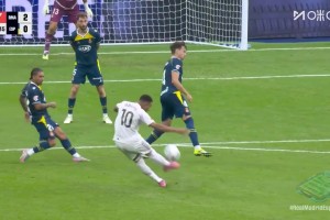 【集錦】西甲-米利唐姆巴佩連轟世界波 皇馬2-0西班牙人5連勝領跑