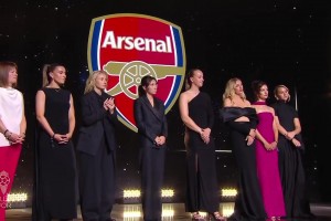 奪女足歐冠！官方：阿森納女足獲評2025年度最佳女足俱樂部