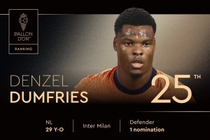 2025年金球獎排名第25位！ 丹澤爾-鄧弗里斯，第一次獲得提名