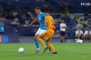 【集錦】意甲-斯皮納佐拉貼地斬吉爾莫破門 那不勒斯3-2比薩