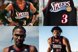 艾弗森時代！76人這件經(jīng)典球衣新賽季要回歸了！還配專屬球場