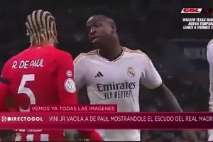 維尼修斯：我為皇馬效力，你是誰？ 德保羅：我是世界冠軍