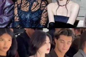 曾和科比大女兒同框！白鹿身穿米蘭粉色拖尾紗裙參加時(shí)裝周活動(dòng)~