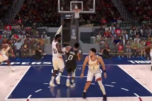 在絲滑這方面，真的很權威！球迷在2K中熟練操作保羅-喬治