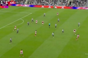 小隊長回來了？厄德高vs紐卡個人集錦，一策動一助攻幫槍手逆轉