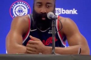 哈登：從個人角度，我已經取得了所有榮譽，現在只想拿下總冠軍！