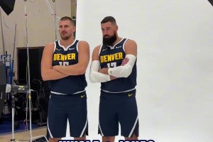 男上加男？約基奇和瓦蘭這舉止有點過于曖昧了