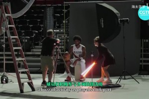 全世界都能看到！中國國際電視臺下的楊瀚森：他決心全力以赴！