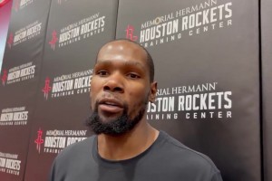 杜蘭特盛贊阿門(mén)運(yùn)動(dòng)能力：他瞬間爆發(fā)能力炸裂，風(fēng)格真是獨(dú)一無(wú)二