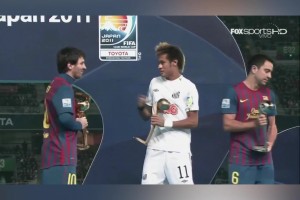 梅西這一戰打服19歲的內馬爾！11年世俱杯梅西2球助巴薩奪冠！