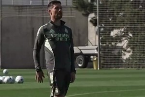 太秀了！皇馬官方曬哈維-阿隆索訓(xùn)練時(shí)磁吸般停球