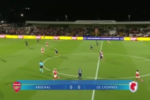 【集錦】女足歐冠-魯索破門(mén)杜莫奈雙響 里昂女足2-1阿森納女足