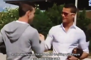 C羅與貝爾第一次見面皇馬的兩翼齊飛就此誕生了~