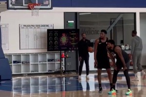 太久沒見你打球了！保羅-喬治進行了1v1單挑訓練