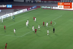 【集錦】中甲-青島紅獅1-1廣西平果 孫錫鵬破門，邁克爾-舍庫扳平