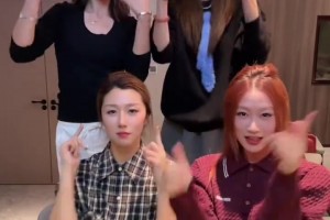 趙繼偉和高詩巖媳婦一起跳舞！他們這個閨蜜團顏值都好高啊