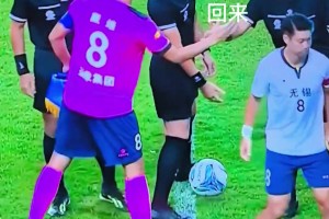 全懵了！蘇超無錫隊爆笑名場面：第一次隊長，望海涵