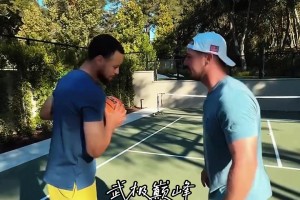 這可能是最快結(jié)束的1v1單挑！庫(kù)里與高爾夫球手一對(duì)一單挑