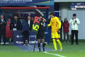 換人神了！蘇超南通隊點球大戰前換門將，蔡天龍登場連撲兩點