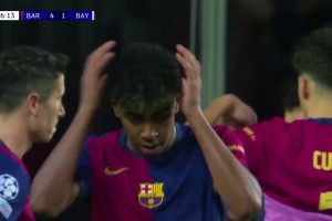 拉菲尼亞封神的夜晚，亞馬爾也打出了高水平表演！