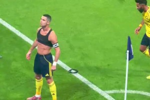 一身腱子肉！C羅這慶祝霸氣十足