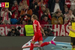 大英帝星德比建功！凱恩頭球攻破多特城門！基米希角球送助攻！