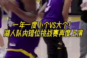 一年一度小個vs大個！湖人隊內錯位挑戰賽再度上演