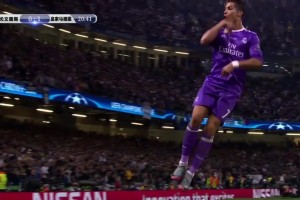 17年歐冠決賽C羅3場歐冠決賽破門！詹俊解說高呼：球王C羅！