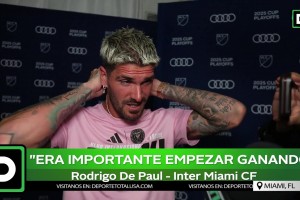 德保羅：很開心能和梅西一起踢球，我還能近距離欣賞梅西的比賽！