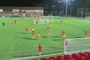 頂級天賦球商！小將李昊炎無逆足絲滑破門，最右邊隊友都看呆了！