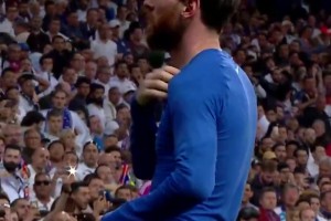 經(jīng)典的西班牙國家德比，屬于梅西世界名畫