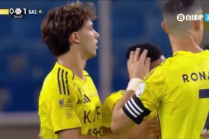 狀態火熱！菲利克斯頭球破門，利雅得勝利1-0領先！