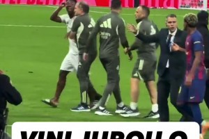 西媒曝沖突細(xì)節(jié):維尼修斯做“閉嘴”手勢(shì)，亞馬爾約架更衣室！