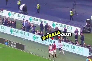 敢惹我？名場面：迪巴拉和貢多齊沖突，直接亮出世界杯冠軍護腿板